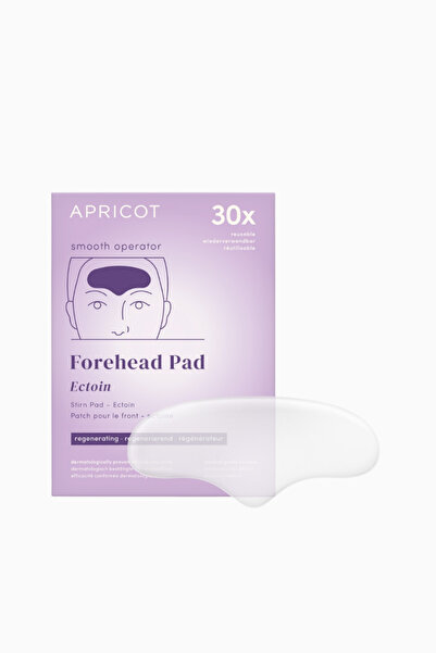 Apricot Reusable Forehead Pad with Ectoin, Medical Silicone, Vegan and Fragra...