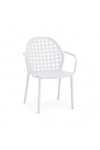 Generic Modern Plastic Chair in White