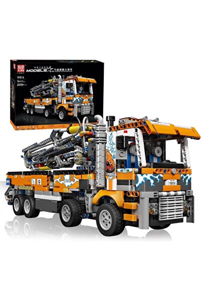 mouldking Technical Tow Truck Model Building Set, 2098 Pieces Crane Toy, Cons...
