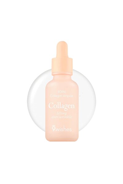 9WISHES PDRN Collagen Ampule – Salmon PDRN Face Serum for Firming, Plumping &...