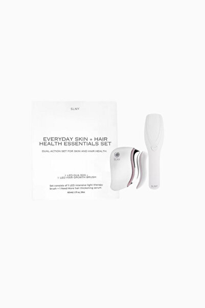 SOLARIS LABORATORIES NY Skin & Hair Health Set with Led Gua Sha and Hair Grow...