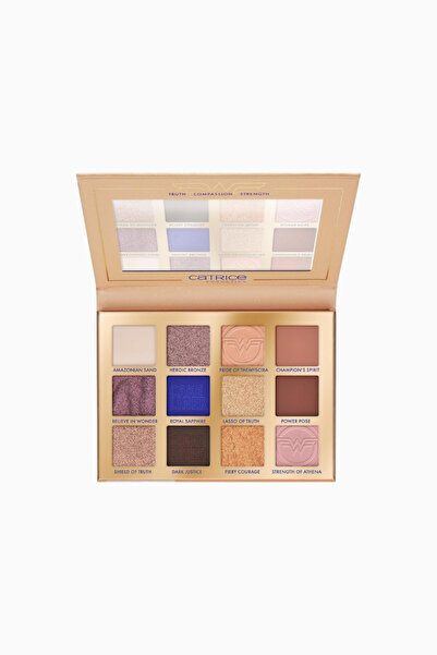 Catrice Wonder Woman Göz Farı Paleti,12 Renk, Yoğun Pigmentli ve Vegan 15.5g