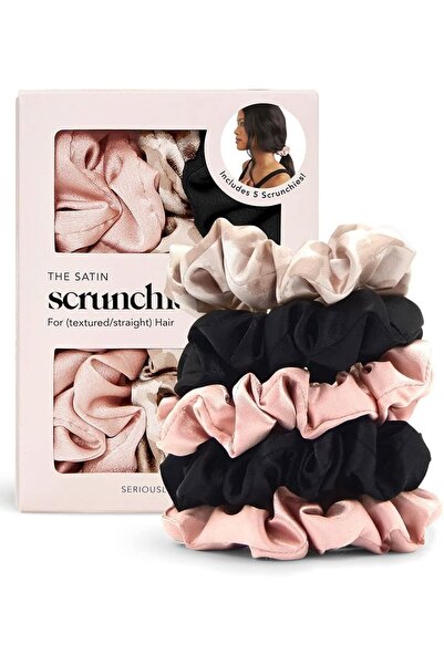 Kitsch Pro Satin Hair Scrunchies, Soft as Silk