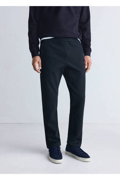MANGO Man Thermolite® elastik bel lastikli jogger pantolon