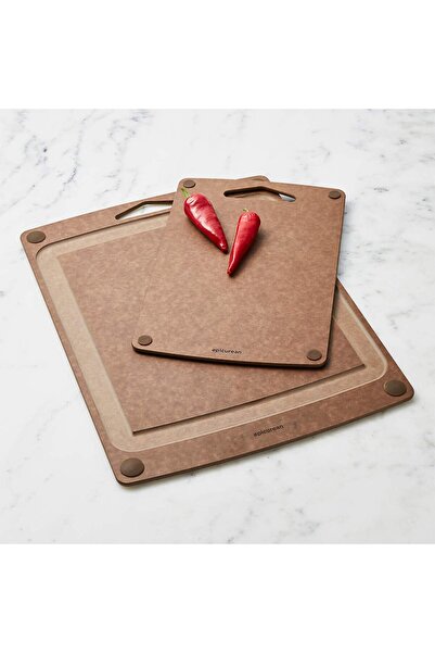 Epicurean Carving and Logging Cutting Board Set, Durable and Practical