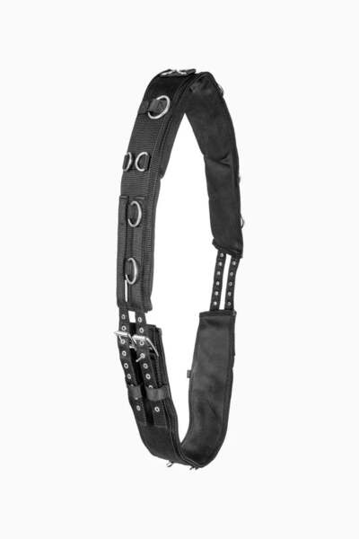 waldhausen Supersoft Soft Horse Training Lonj Belt - Black, P