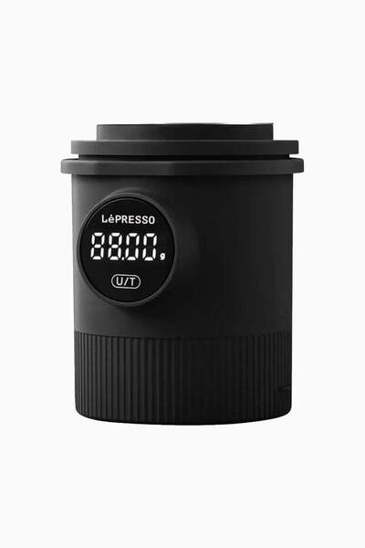 Lepresso 500 g Smart Coffee Dosing Container - Black