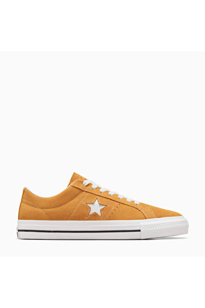 Converse One Star Pro Unisex Sarı Süet Sneaker