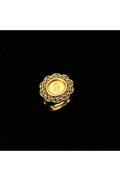 Generic 2024 hot quality fashion TRENDY 14K 18K gold-plated copper jewelry exquisite cheap bridal flowe