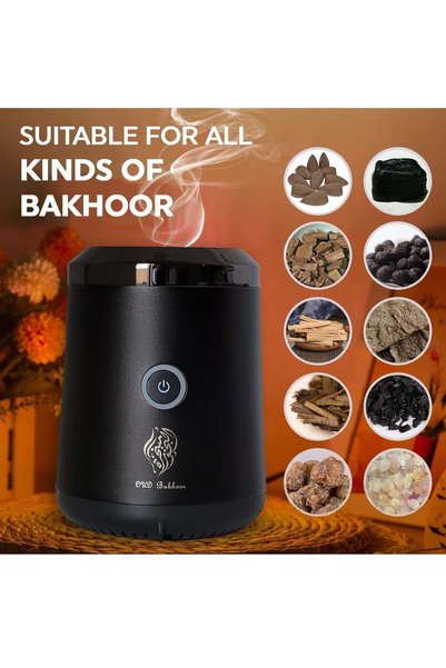 BAKHOOR Oud Bukhoor Electric Oud Incense Bukhoor Burner Aroma Diffuser With Long Lasting Battery Usb Rechargeable Great Gift For Home, Car, Desert Camping And Travel