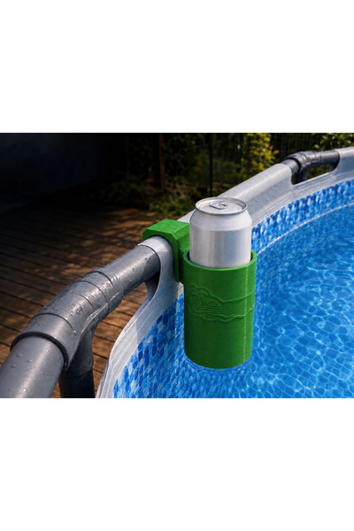 Bezos Suport pentru pahare pentru piscină cu imprimare 3D - Suport pentru bău...