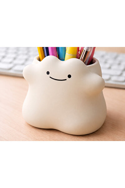 Bezos 3D Printing Smiling Cloud Pen Holder - Organizer για την επιφάνεια εργα...