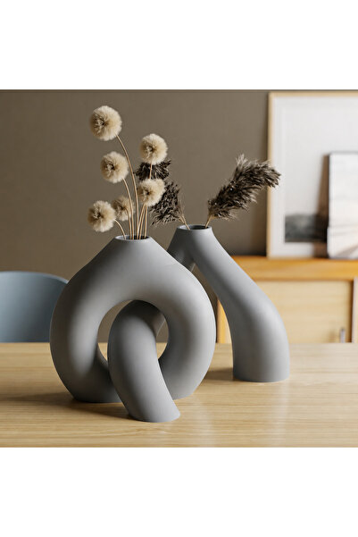 Bezos Vază interconectabilă cu imprimare 3D - Vază decorativă interconectabil...