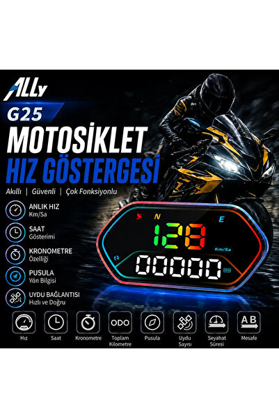 GeeS Global Ally Hud G25 Obd2 + Gps Head up Display Hud Digital Speedometer -...