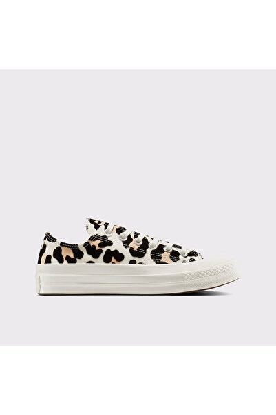 Converse Chuck 70 Leopard Unisex Krem Sneaker
