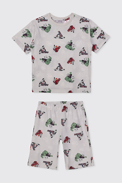 Panço Boy's Avengers Pajama Set