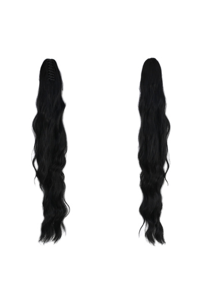 online kapsulavm avm alışveriş Buckle Protein Fiber Sen Ponytail / Black