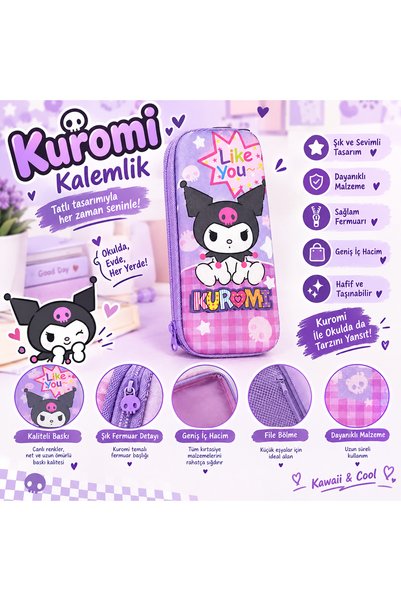ERC Kuromi kanartmali kalemlik