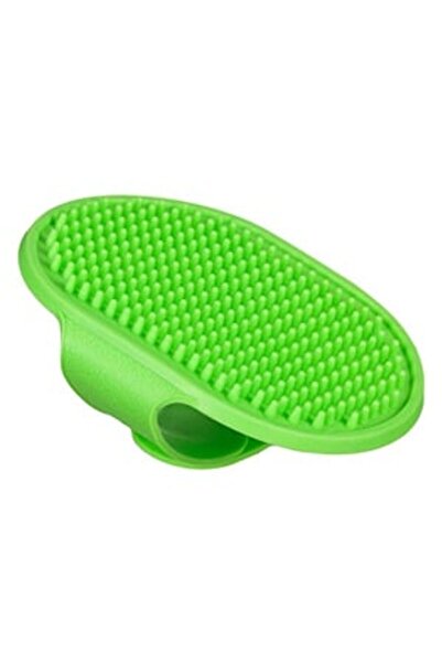 OEM Manusa de baie pentru animale de companie, silicon cu peri moi, verde, 9x...