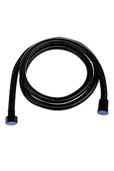 OEM Furtun Spiralat pentru Dus din Otel Negru 1/2" - 1.5m - Spirale-Cabluri, ...