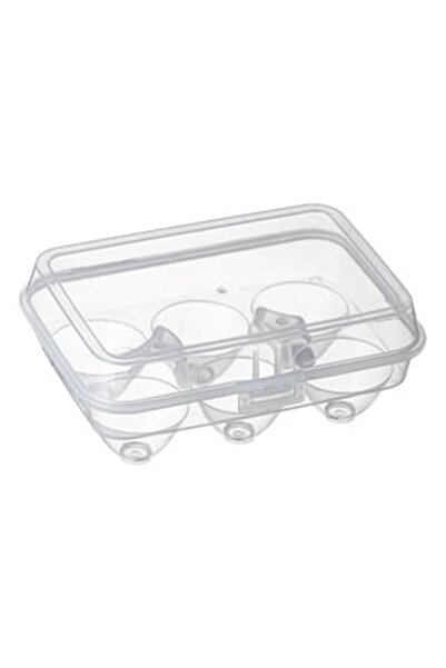 OEM Cofraj din Plastic Transparent pentru 6 Oua 17.5x12x7cm - Cofraje, Bucatarie