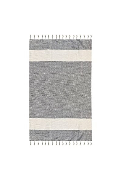 OEM Prosop Hamam Gri Romburi pentru Plaja 180x100cm