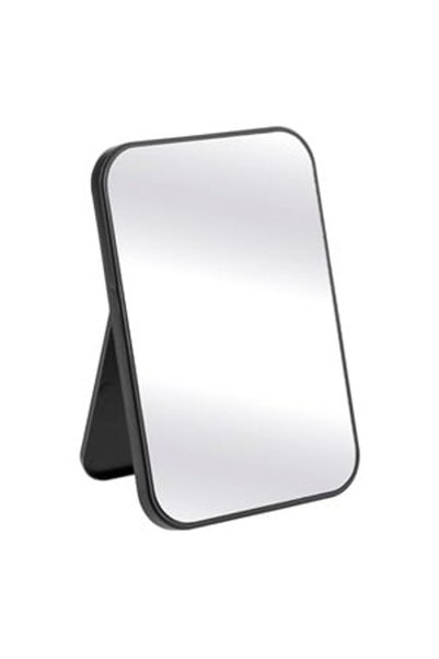 OEM Oglinda de Masa Dreptunghiulara cu Suport Neagra 13.5x20cm - Oglinzi, Org...