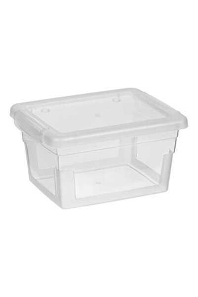 OEM Cutie de Depozitare din Plastic Transparent cu Capac 1.3L - Cutii Organizare