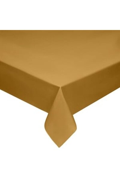 OEM Fata de Masa din Plastic Aurie 274x137cm - Fete Monocolore Unica, Bucatarie