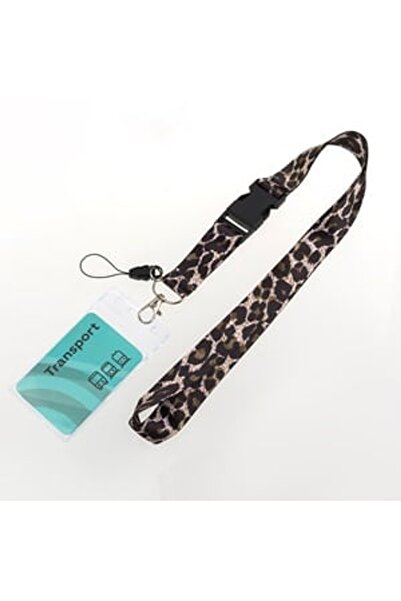OEM Ecuson Legitimatie cu Snur Animal Print