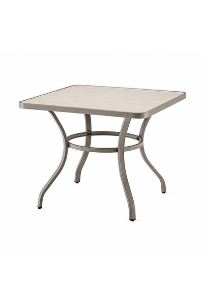 PRIME STYLE 90X90 cm Square Light Gray Coffee Table Coffee Tables