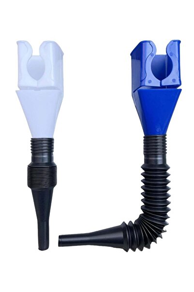 Arabest Retractable Automotive Fuel Funnels,2-Piece Snap-On Oil Funnel Set fo...