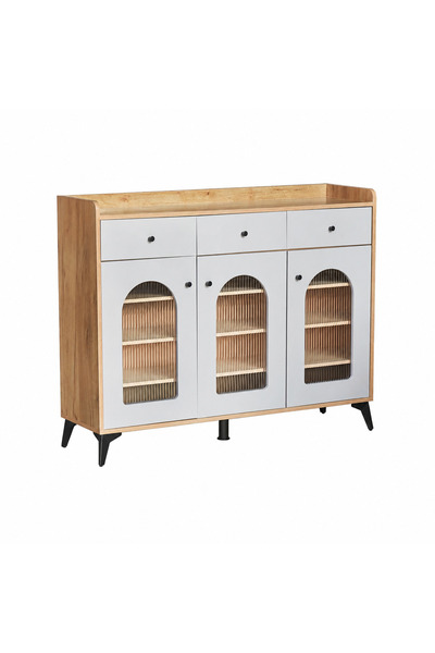 PRIME STYLE Multi-Use Cabinet 120 cm Wood Color