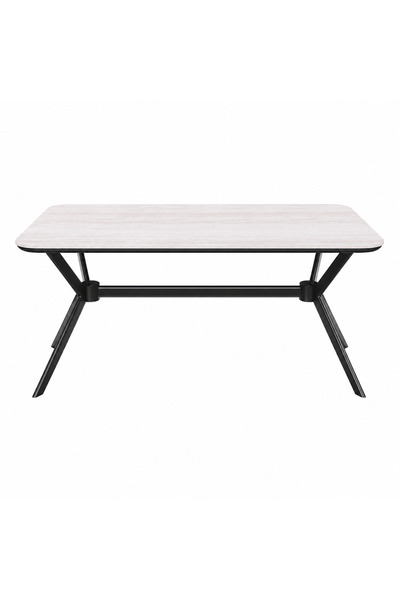 PRIME STYLE Ceramic Dining Table 150X90 cm Black
