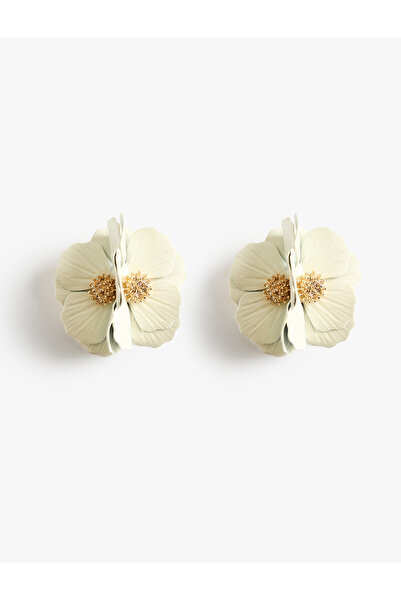 Koton Large Size Flower Earrings