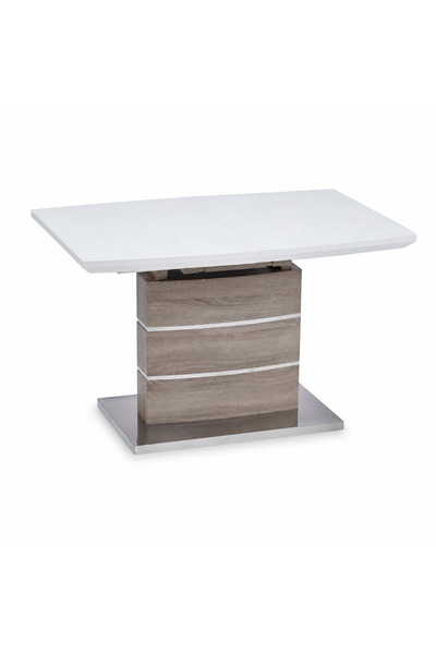 PRIME STYLE Extendable Dining Table 140 + 40 X 80 cm White