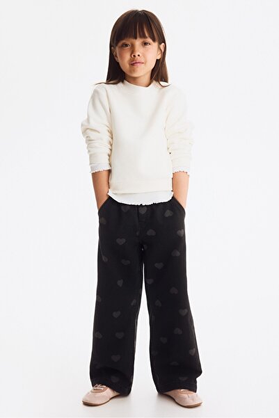 H&M Wide Leg Loose Fit Jeans