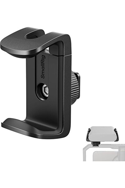 SmallRig حامل باور بانك مع قاعدة تثبيت هوت شو، ومشبك تثبيت، ومشبك قابل للتعدي...