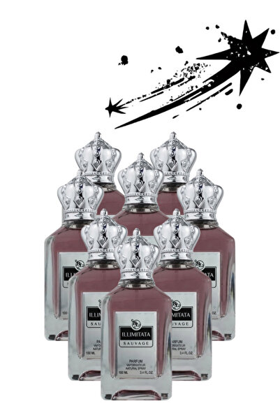 ILLIMITATA 8 قطع من عطر سوفاج 100 مل
