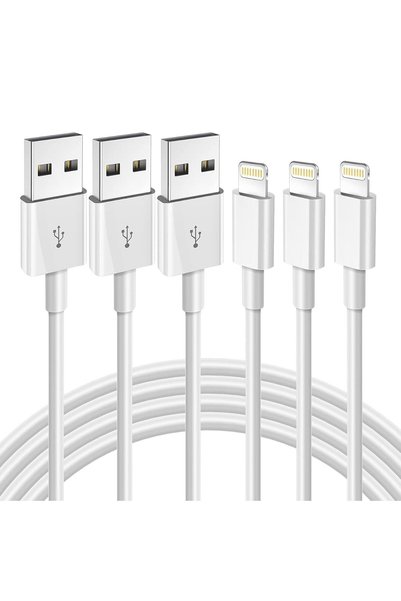 iph iPhone Lightning Cable Fast Charging (2m) For iPhone 14, Pro, Pro Max/iPh...
