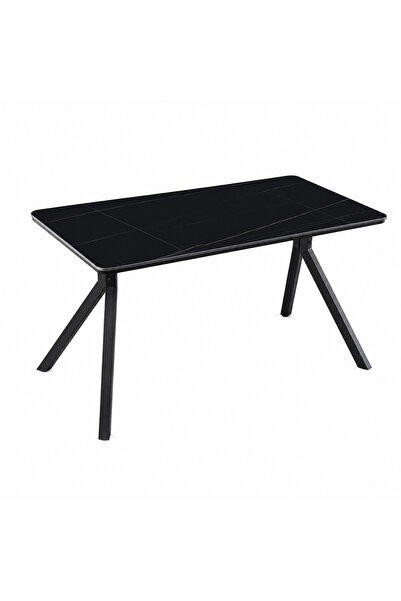 PRIME STYLE 130X70 cm Rectangular Black Coffee Table Coffee Tables