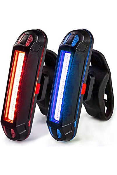 GENERAL مصباح خلفي للدراجة قابل لإعادة الشحن عبر USB، إضاءة LED فائقة السطوع ...