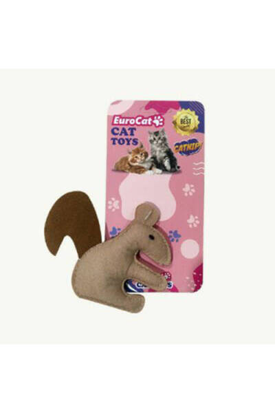 Bezos Toys Plush Squirrel Cat Toy