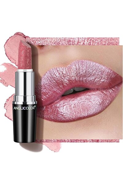 ANGLICOLOR Metallic Lipstick,High Impact Lipcolor Moisturising Creamy Formula...