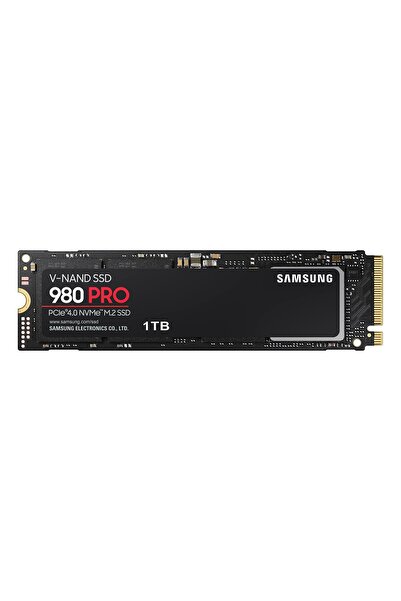 Samsung 980 PRO NVMe M.2 SSD, 1 TB, PCIe 4.0, 7.000 MB/s Okuma, 5.000 MB/s Ya...
