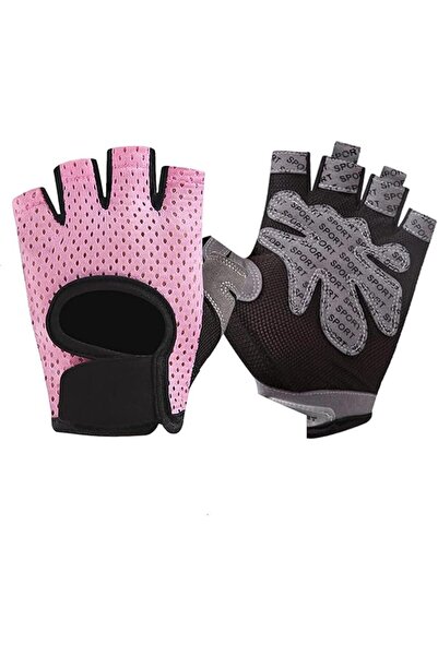 X SPRING Half Finger Gloves, Silicone Palm Cushioned Breathable Spandex Half ...