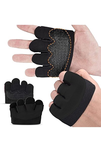 Generic Workout Gloves, Weight Lifting Gym Partial Glove Grip Pads with Full ...