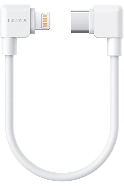 Insta360 كابل شحن Flow 2 Pro/Flow 2 من USB-C إلى Lightning