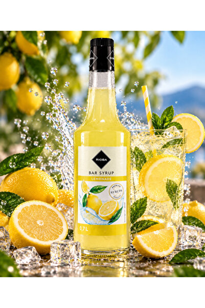 Rioba Sirop concentrat de limonadă, limonadă de baton, 700 ml
