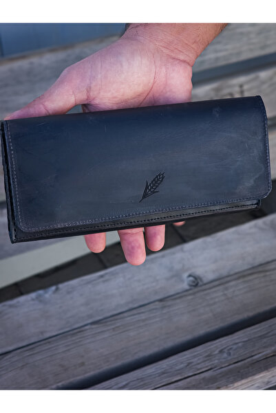 GERMANICIA LEATHER CRAFT Hakiki Deri Portföy Cüzdan, [Kişileştirme] Telefon B...